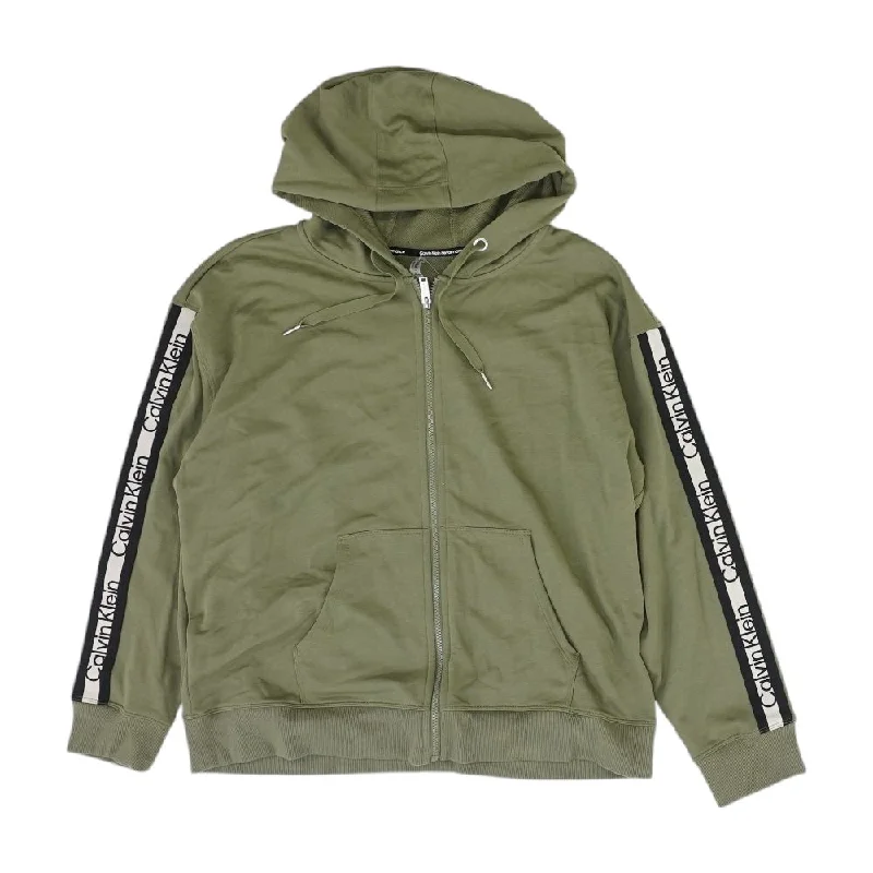 Green Solid Lightweight Jacket