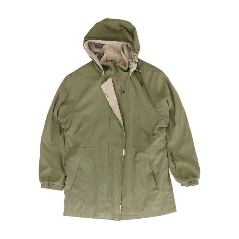 Olive Solid Lightweight Jacket