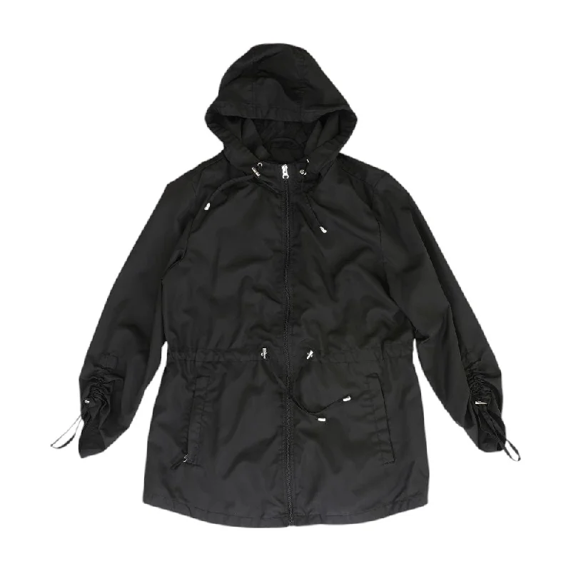 Black Solid Lightweight Jacket