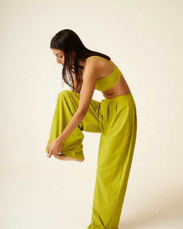 Prune Amina Extra wide Leg Trousers ( Limited edition)