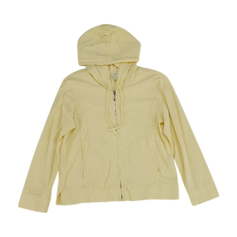 Yellow Solid Lightweight Jacket