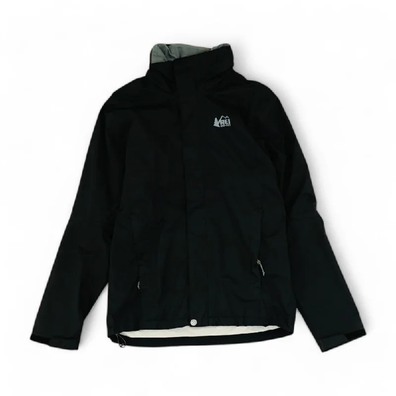 Black Solid Active Jacket