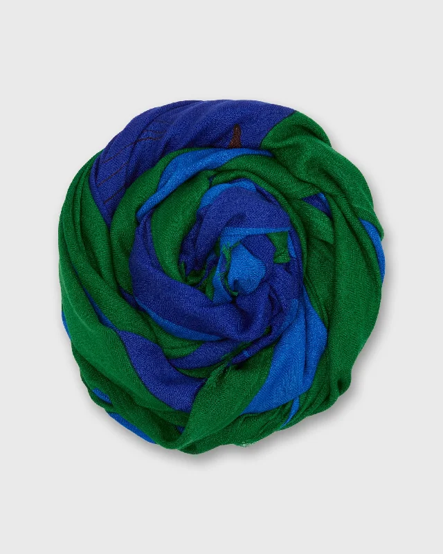 Amour Scarf in Blue