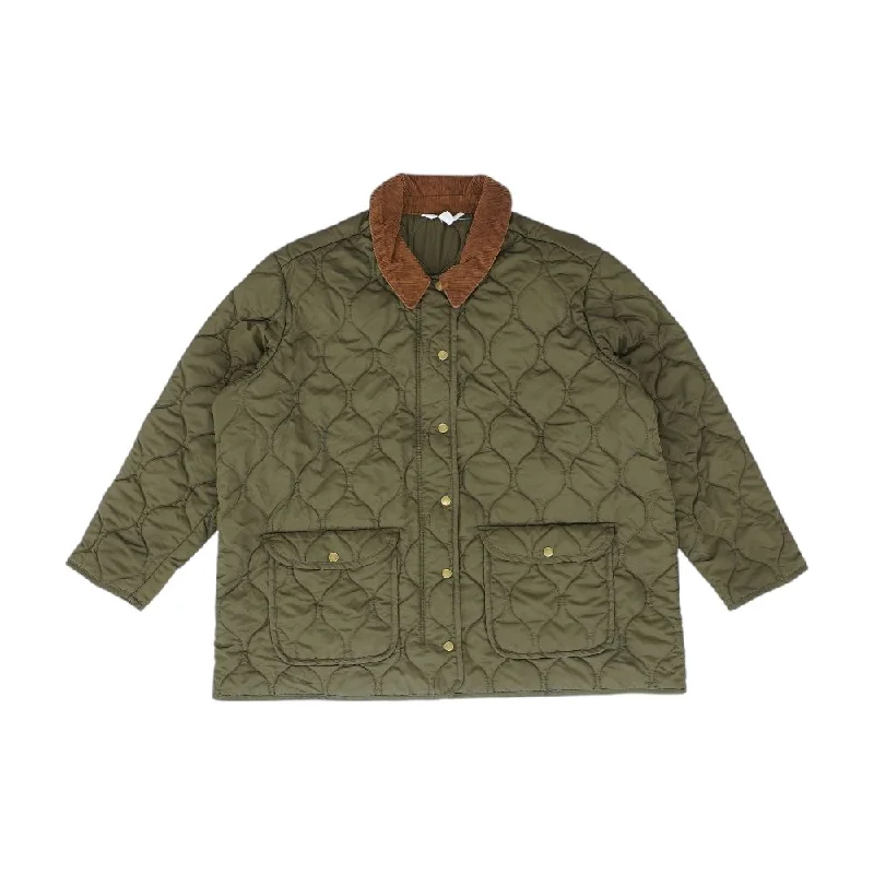 Green Solid Jacket