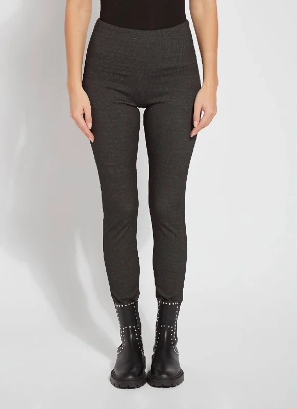 Signature Legging In Hint Of Pinstripe