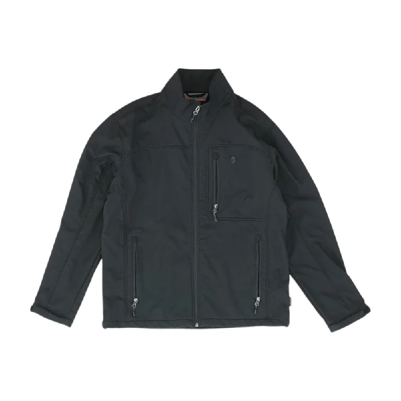 Black Solid Lightweight Jacket