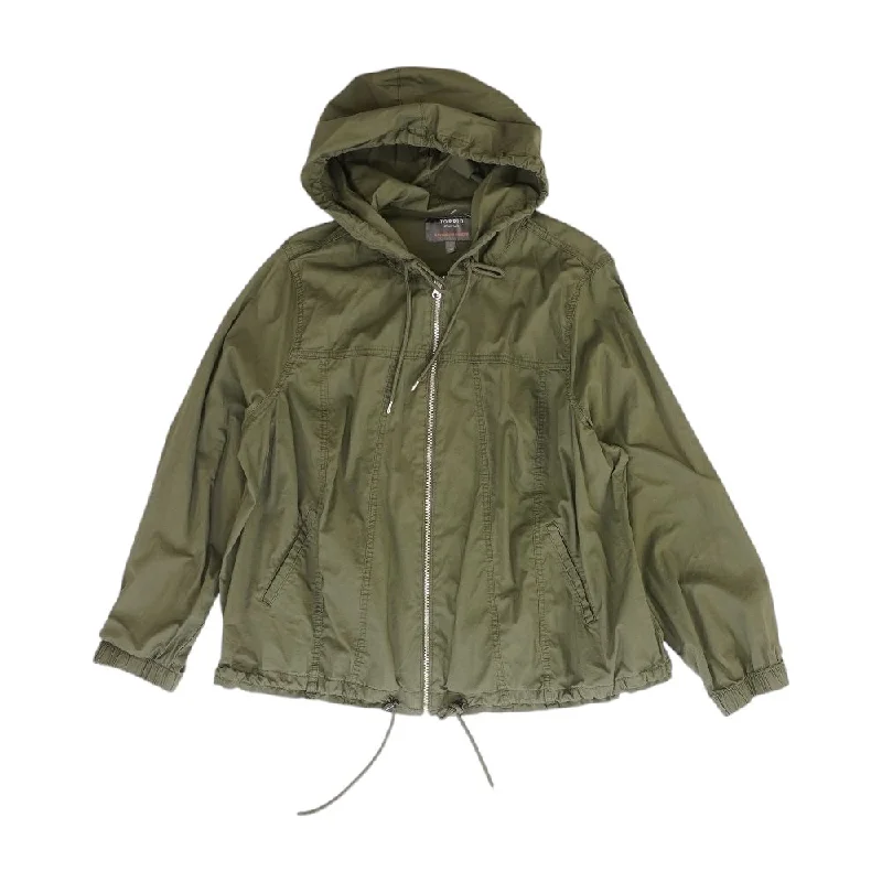 Olive Solid Lightweight Jacket