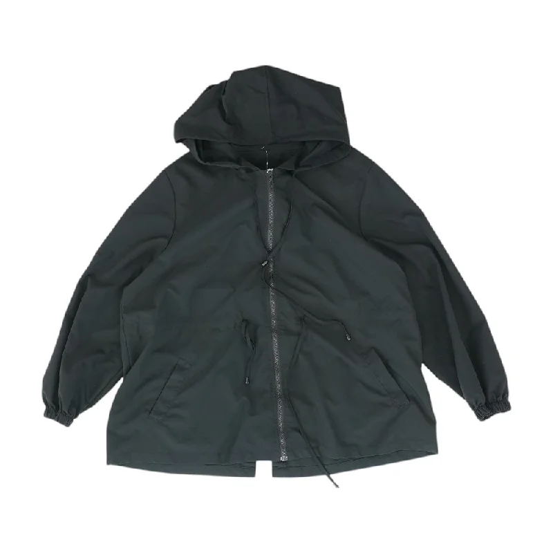 Black Solid Lightweight Jacket