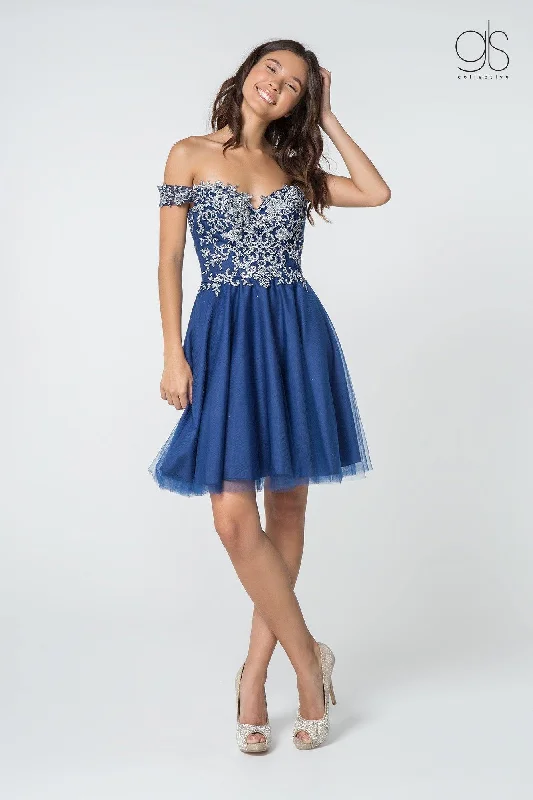 Off Shoulder Short Homecoming Dress Sale