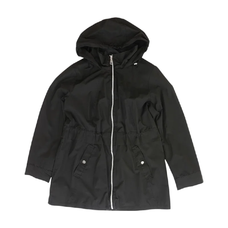 Black Solid Lightweight Jacket