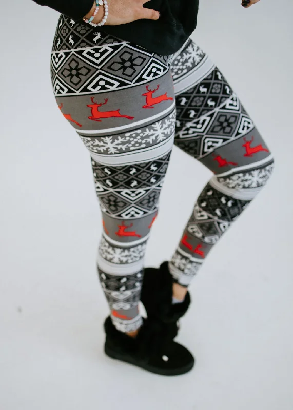 Sleigh Ride Together Legging FINAL SALE