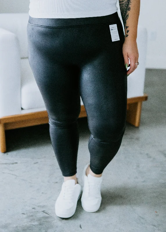 Curvy Spanx - Faux Leather Leggings