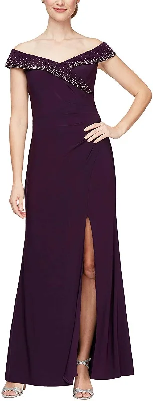 Alex Evenings AE81351553 Long Mother of the Bride Dress