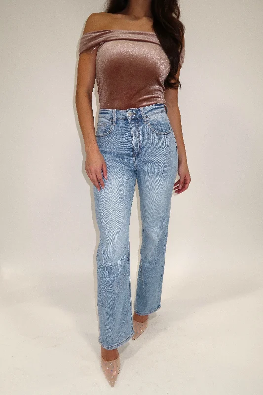 Jules High Rise Vintage Flare Denim