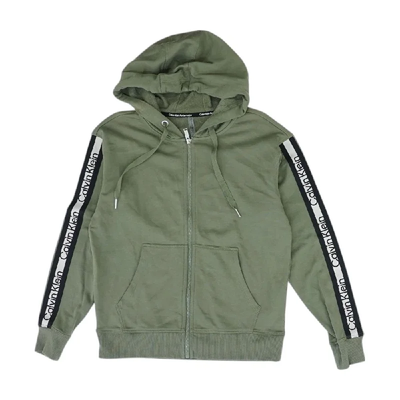 Green Solid Lightweight Jacket