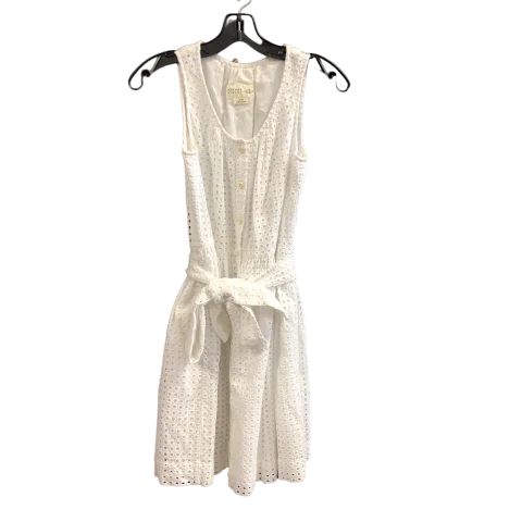 Dress Designer By Kate Spade In White, Size: Xs