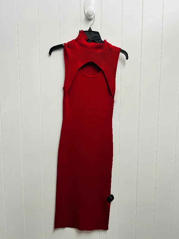 Dress Sweater By White House Black Market In Red, Size: S