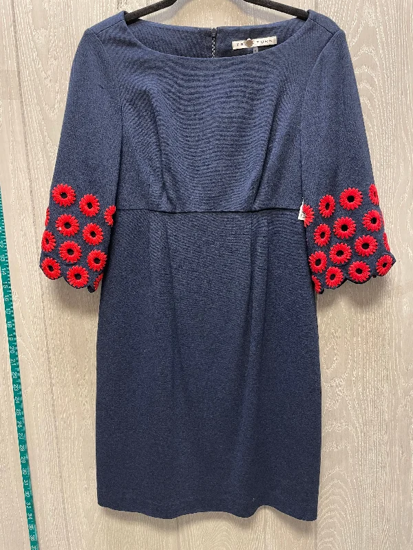 Dress Work By Trina Turk In Blue & Red, Size: M