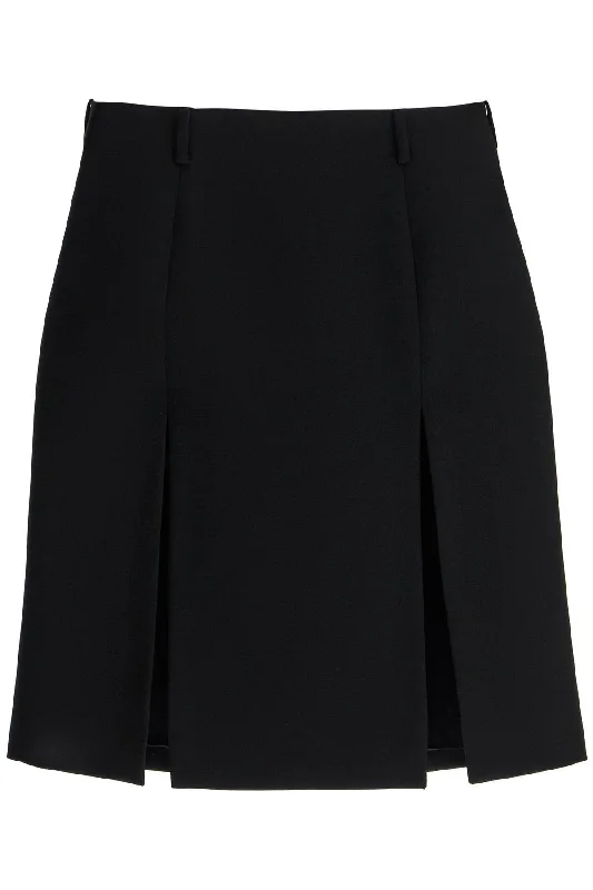 The Attico Women's "Wool Skirt With Slits"