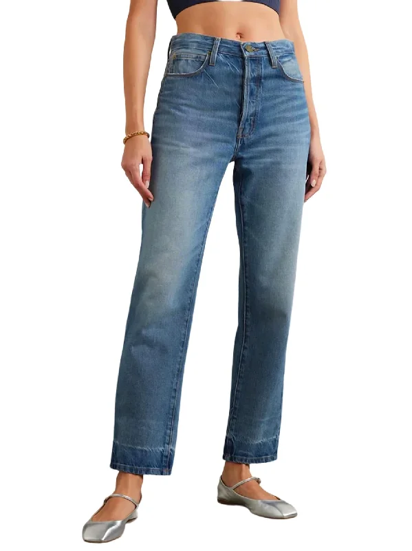 Le Mec Straight Leg Jeans In Cadence