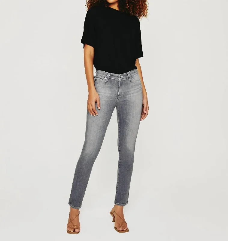 Mari High-Rise Straight Leg Jean In Unpaved