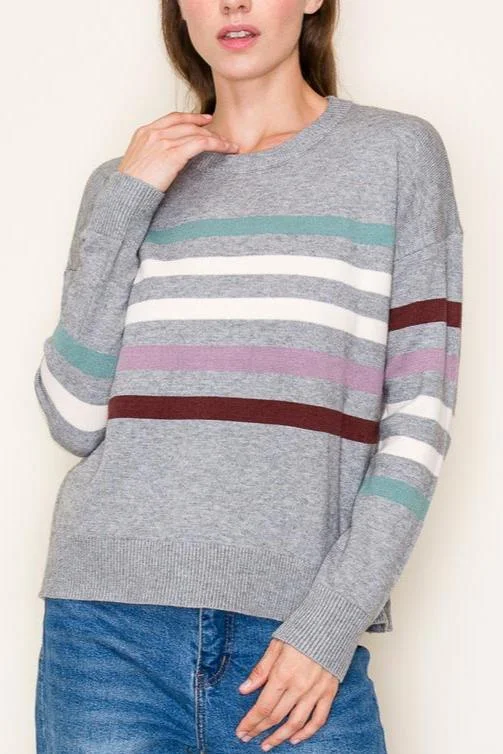 Dreaming Of Home Striped Sweaters - 2 Colors!