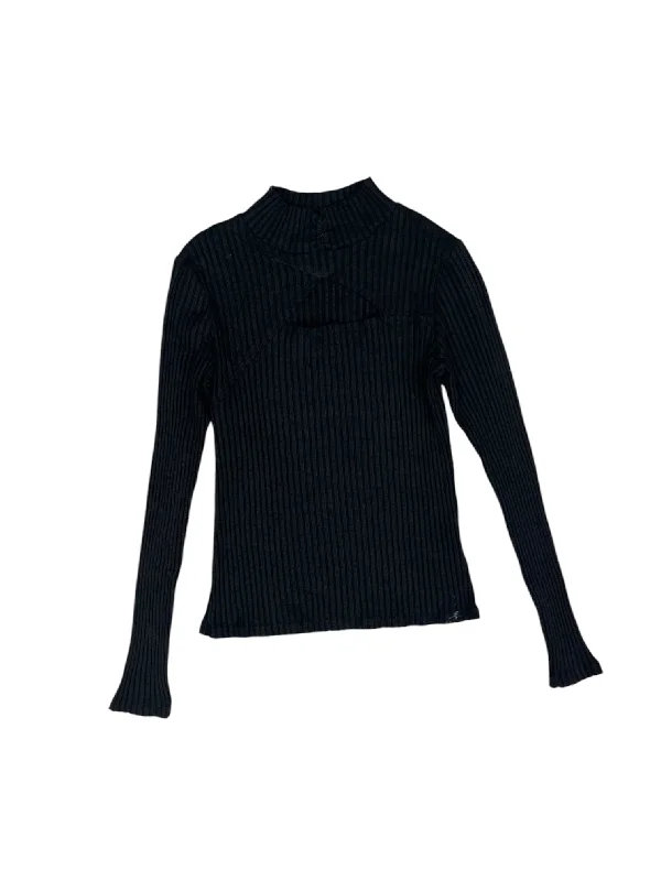 Top Long Sleeve By Clothes Mentor In Black, Size: Xs