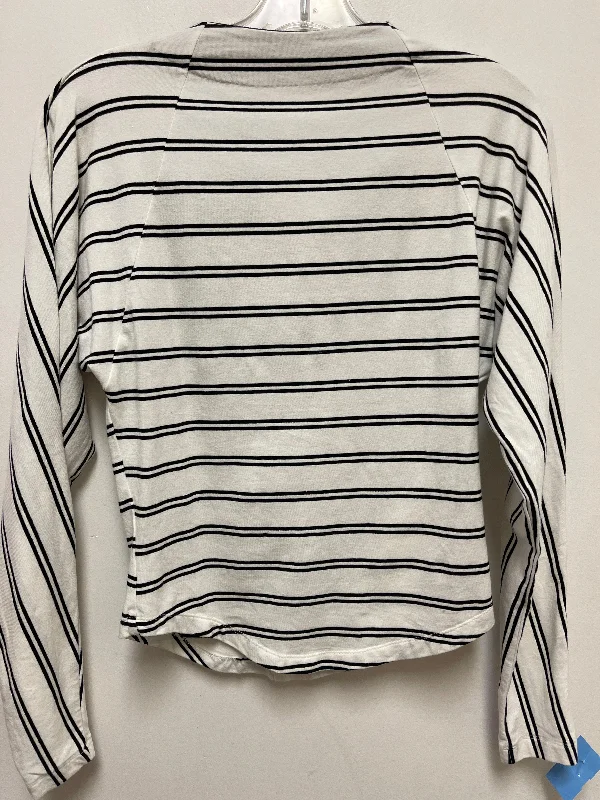 Top Long Sleeve By Free People In Striped Pattern, Size: Xs