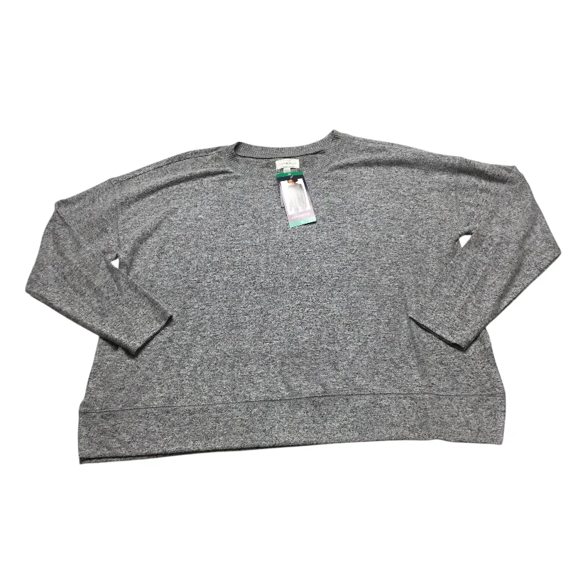 Top Long Sleeve By Lucky Brand In Grey, Size: Xl