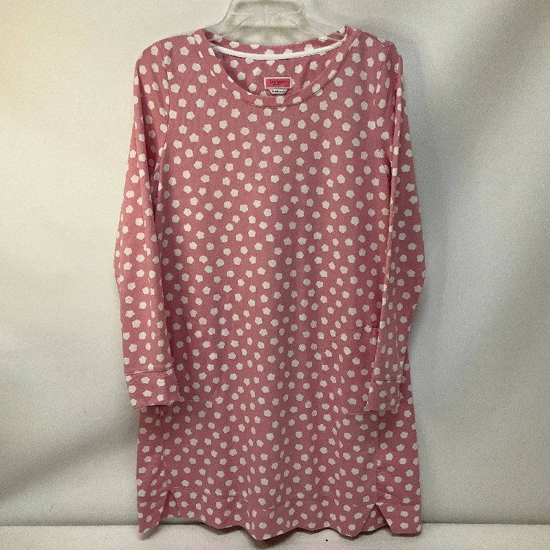 Tunic Long Sleeve By Kate Spade In Pink, Size: M