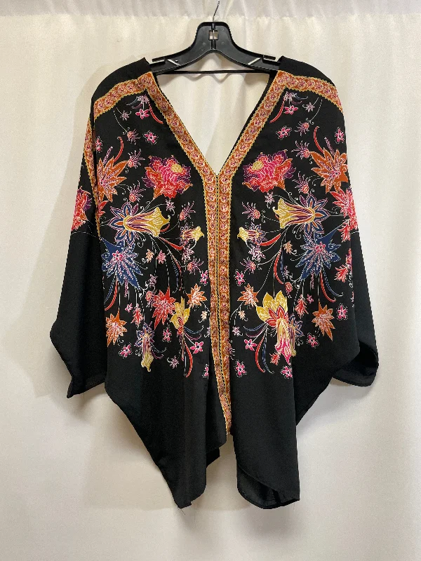 Top 3/4 Sleeve By Rose And Olive In Black, Size: Xl